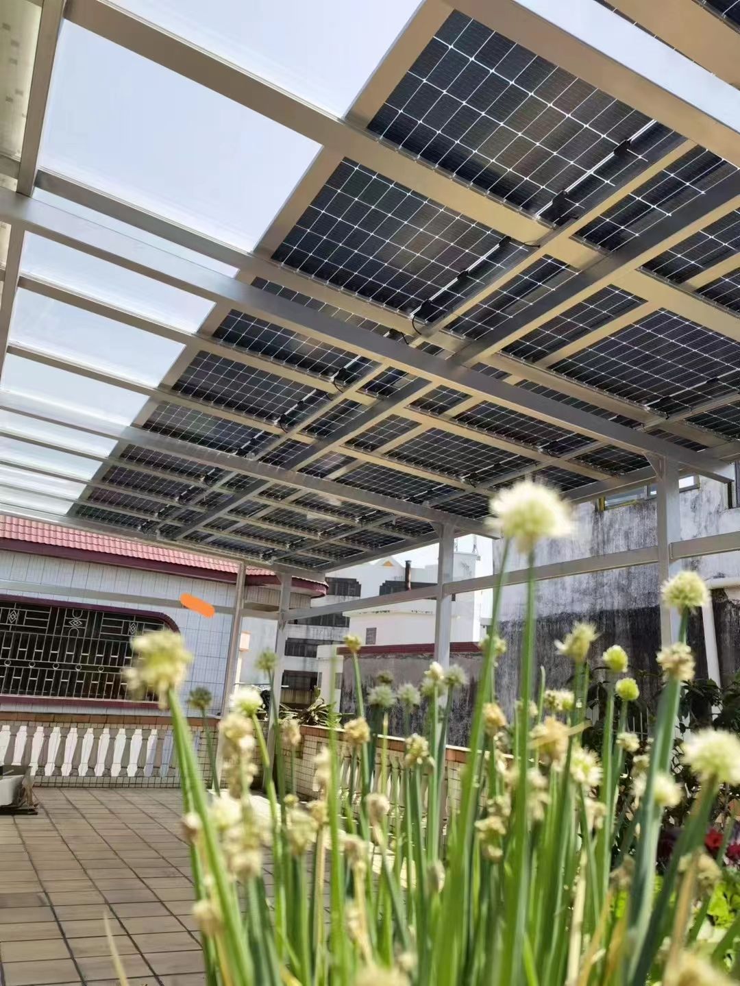 太康别墅家用屋顶太阳能发电系统安装